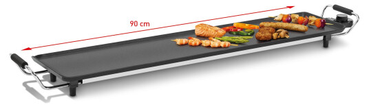 Fritel Starter Ty 1897 Xxl - Teppanyaki Grill - Sølv/Svart Fritel Starter Ty 1897 Xxl - Teppanyaki Grill - Sølv/Svart