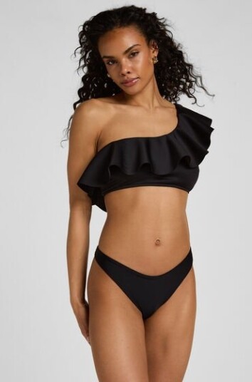 Hunkemöller Highleg Bikinibukse Luxe Svart
