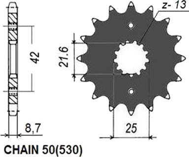 SUNSTAR 511-17 Kjededrev SUNSTAR 511-17 Kjededrev