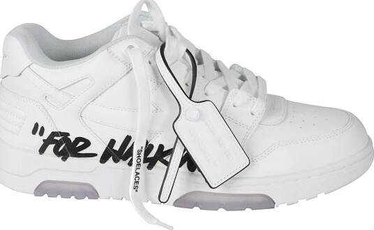 Off White Herre Sko Hvit 43 EU,
