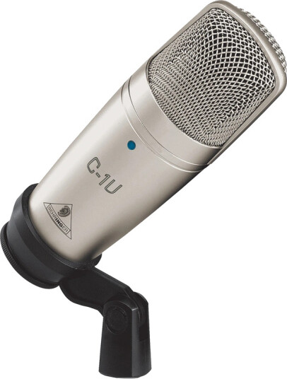 Behringer C-1U USB Kondensatormikrofon Håndholdt Gulldesign