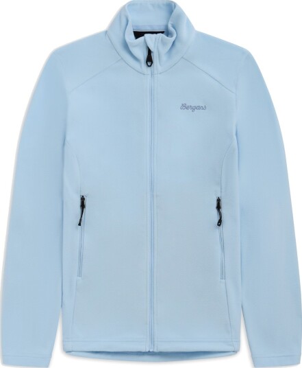 Bergans Finnsnes Fleecejakke Dame Light Dusty Blue S S