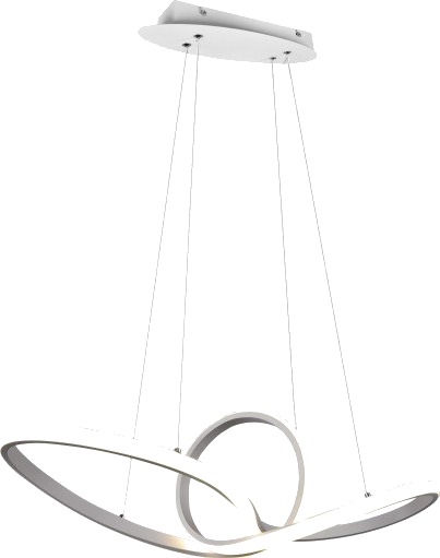 Trio Reality Sansa Pendellampe   80cm 28W 3000K Hvit