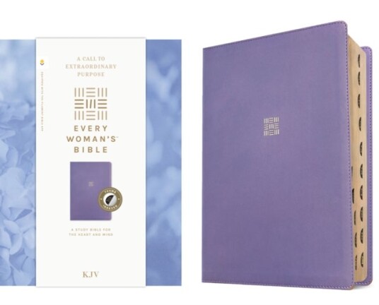 KJV Every Woman's Bible Filament Ed. Periwinkle Indexed