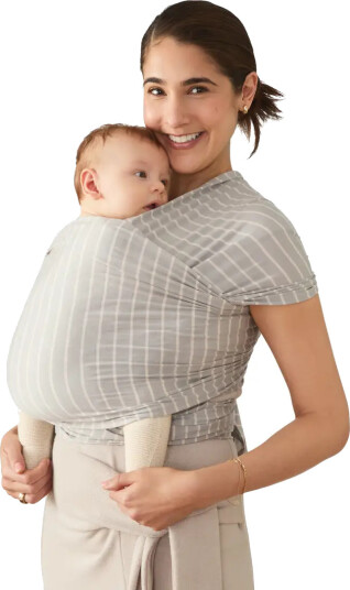 Ergobaby Bæresjal Aura Knit Grey Stripes
