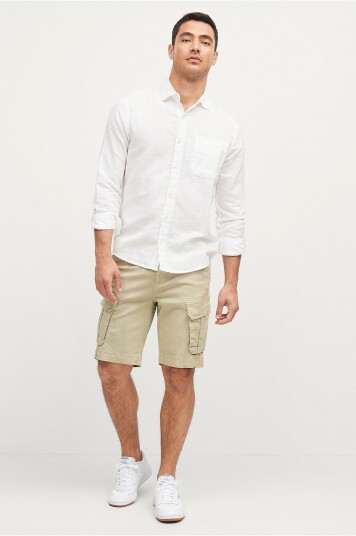 Ellos Collection Cargoshorts Aidan Natur