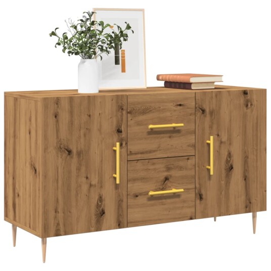 Skjenk artisan eik 100x36x60 cm konstruert tre 8721158445605