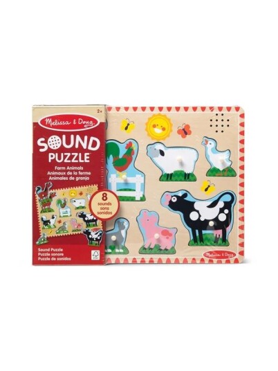 Melissa & Doug Sound Puzzle Farm Animals Melissa & Doug Sound Puzzle Farm Animals