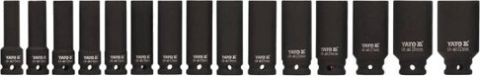 Yato 1/2" Metrisk Kraftpipesett 10-32mm Krom-Molybden Håndverktøy Yato 1/2" Metrisk Kraftpipesett 10-32mm Krom-Molybden Håndverktøy
