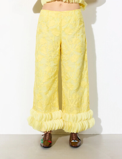 Hunkøn Aiko Trousers Yellow XL Hunkøn Aiko Trousers Yellow XL