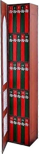 Mini Bok Ornament Adventskalender 2024 Julekalender med 24 Bøker FMY