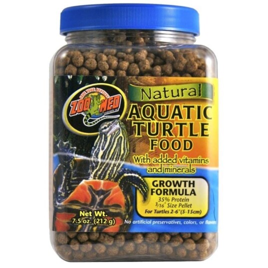 Zoo Med Natural Aquatic Turtle Food Growth 212G Zoo Med Natural Aquatic Turtle Food Growth 212G