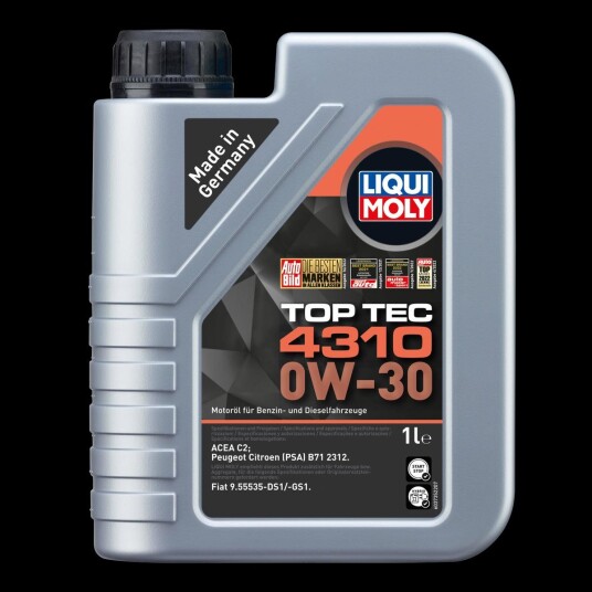 Motorolje LIQUI MOLY TOP TEC 4310 0W30 1L Motorolje LIQUI MOLY TOP TEC 4310 0W30 1L