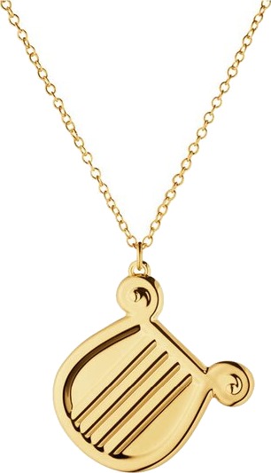 Georg Jensen   2026 juleornament harpe 4 cm gull