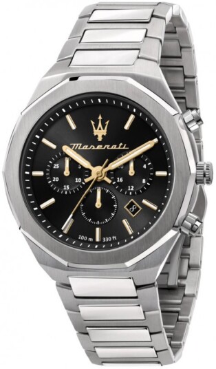 Maserati Herreklokke R8873642010 Stile Sort/Stål Ø45 mm