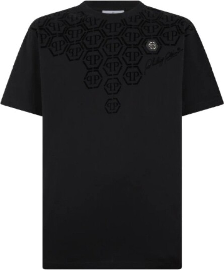 Philipp Plein Herre Topper Svart L,