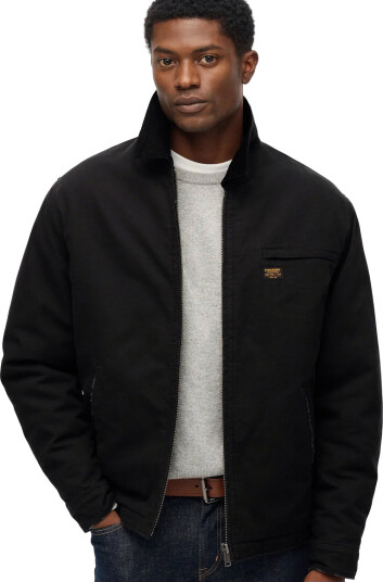 Superdry Cotton Canvas Ranch Jkt   Navy   XXL