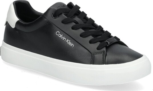 Calvin Klein Vulcanized Lace Up Lth Black 37 x 37 Calvin Klein Vulcanized Lace Up Lth Black 37 x 37