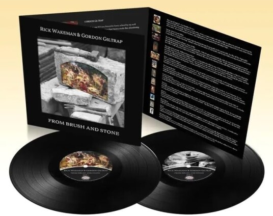 Rick Wakeman Gordon Giltrap From Brush and Stone LP/Vinyl
