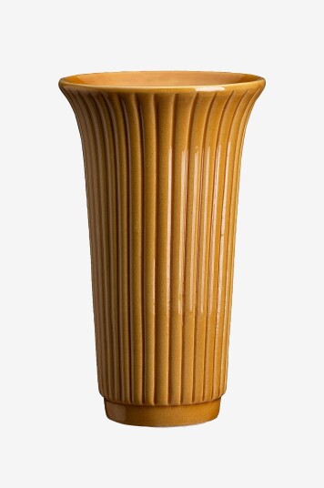 Bergs Potter Vase Daisy GLAZED H 20 cm Gul