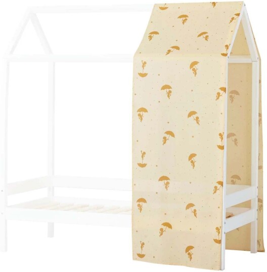 Hoppekids Ole Lukoie Sengegardin 70x160 Gul Hoppekids Ole Lukoie Sengegardin 70x160 Gul