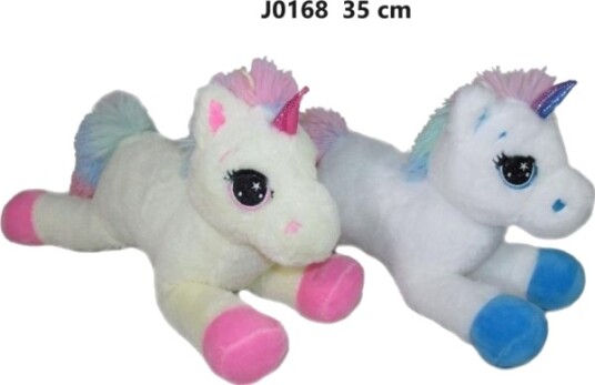 Mascot Unicorn 2 Farger 35 Cm 167699 Blandpris Per 1 Stk Mascot Unicorn 2 Farger 35 Cm 167699 Blandpris Per 1 Stk