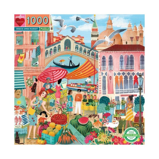 eeBoo Puslespill Venezia, 1000 biter