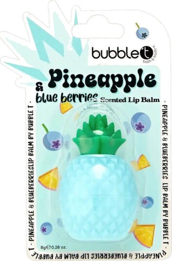 Bubble T Lip Balm Pineapple & Blueberry 8 g