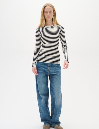 InWear Dagnaiw Striped Tshirt Ls - Multi/patterned - L InWear Dagnaiw Striped Tshirt Ls - Multi/patterned - L