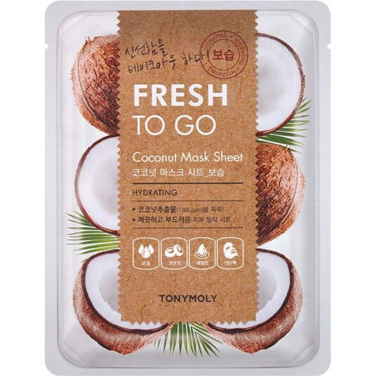 Tonymoly Fresh To Go Coconut Mask Sheet 25 g Tonymoly Fresh To Go Coconut Mask Sheet 25 g