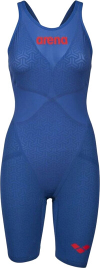 Arena konkurransebadedrakt - Carbon Glide Openback - Ocean Blue