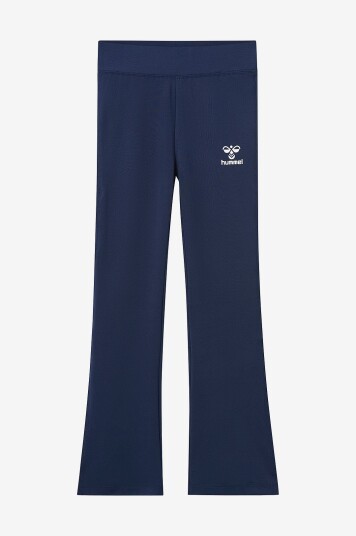 Hummel Leggings hmlAya High Rise Flare Pants Blå Hummel Leggings hmlAya High Rise Flare Pants Blå