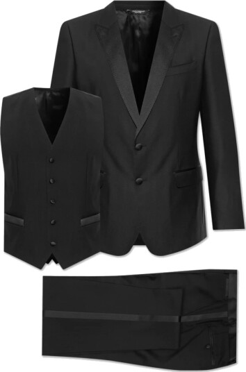 Dolce & Gabbana Herre Dress Svart XL,