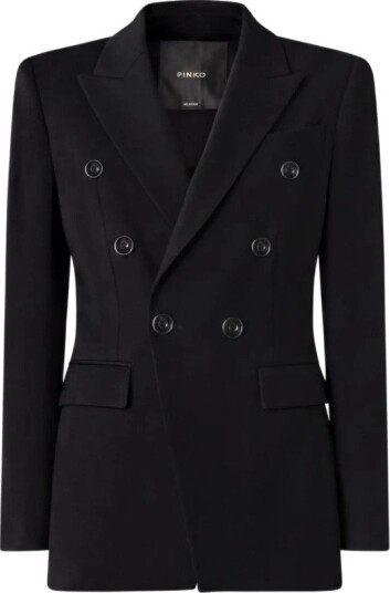 Pinko Dame Jakker Svart XL, Pinko Dame Jakker Svart XL,