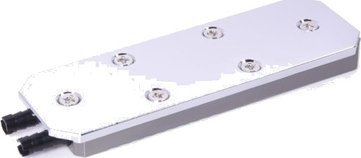 Alphacool 11769 vannblokk sort/sølv 11769