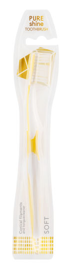 Ekulf Pure Shine tannbørste 1 stk Ekulf Pure Shine tannbørste 1 stk