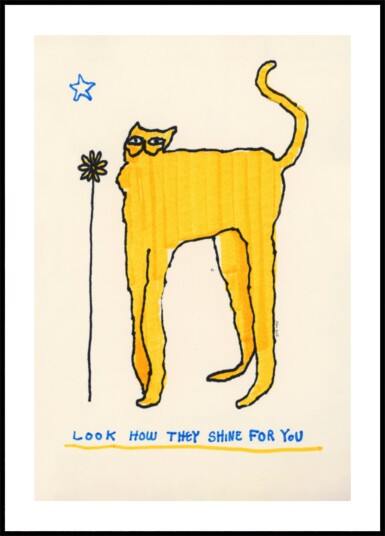 Look How They Shine for You Plakat / 40x50