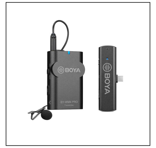 Boya By-wm4 Pro K5 Wireless Microphone System For Type-c Devices