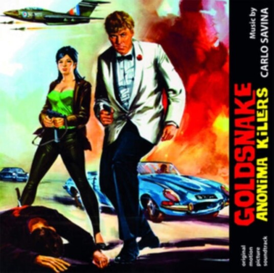 Filmmusikk  Goldsnake Anonima Killers  LP/Vinyl