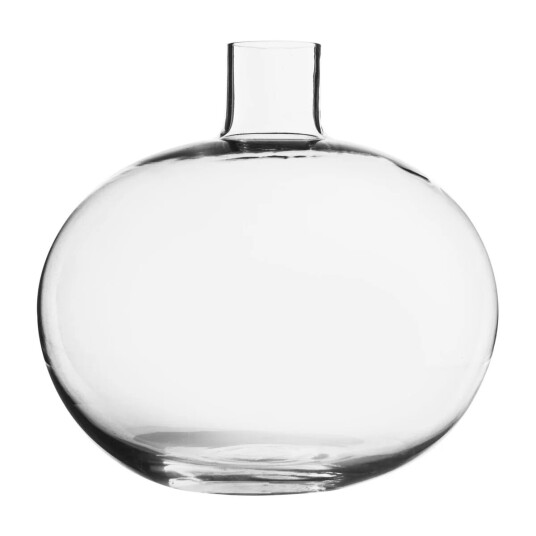 Skrufs Glasbruk Holmen vas Ø10 cm Klar Skrufs Glasbruk Holmen vas Ø10 cm Klar