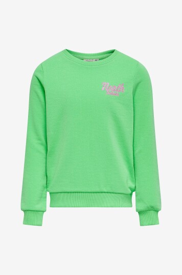 Kids Only Collegegenser kogSophie L/S O neck UB Swt Grønn