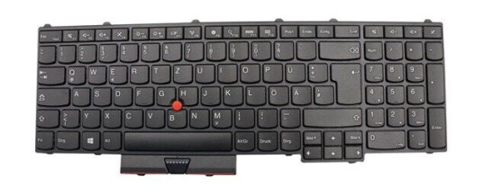 Lenovo Darfon - Brbart tastatur - til utskifting - Tysk - Svart