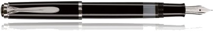 Pelikan Classic M205 Sort Sølv Rustfritt Stål Rustfritt Stål 125 Mm 12 G 1 Stykker