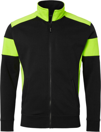 Top Swede Sweatshirt 223 Svart/gul L Top Swede Sweatshirt 223 Svart/gul L