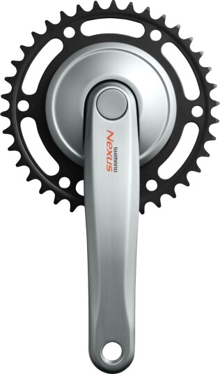 Kranksett m. 1 Drev Sølv FC-C6000 38T 170mm