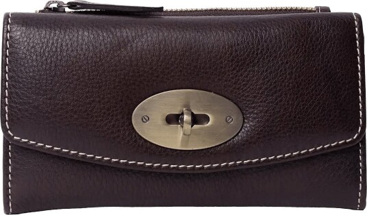 RE:DESIGNED EST 2003 Saya Wallet Big DARK BROWN One Size RE:DESIGNED EST 2003 Saya Wallet Big DARK BROWN One Size