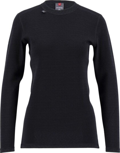 Ulvang Women's Comfort 200 Round Neck L, Black/Black