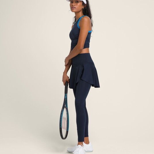 Wilson W Doubles Tight Classic Navy, Padel- og tennisskjørt dame