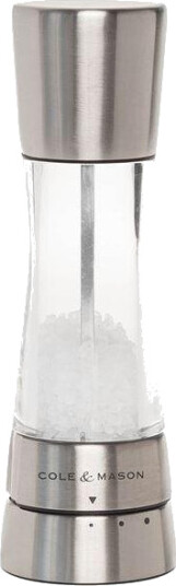 Cole & Mason - Gourmet Derwent saltkvern 19 cm børstet stål Cole & Mason - Gourmet Derwent saltkvern 19 cm børstet stål