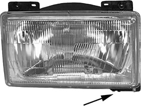 VAN WEZEL 1745951 Frontlykter